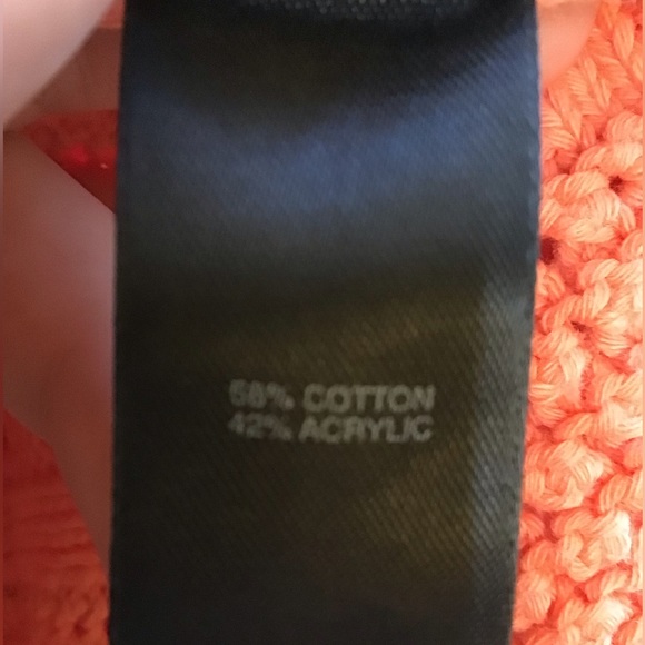 NWT Coral Short Sleeve Button-front Cable Knit Cardigan - Picture 16 of 16